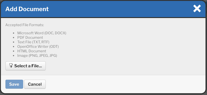 New Feature: Attach Documents to a Candidate Record